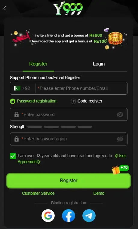 Y999 Game APK screenshot 2