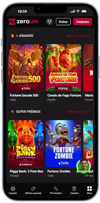 Zeroum Bet screenshot 5